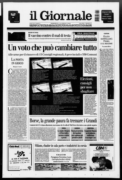 Il giornale : quotidiano del mattino